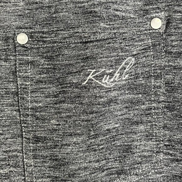 Kuhl Mova Knit Skort Space Dye Gray 5 Pocket Elastic Waist Size Small - Picture 4 of 10